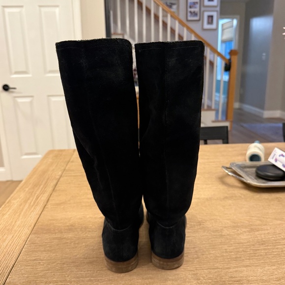 Black Suede Boots - Picture 3 of 4